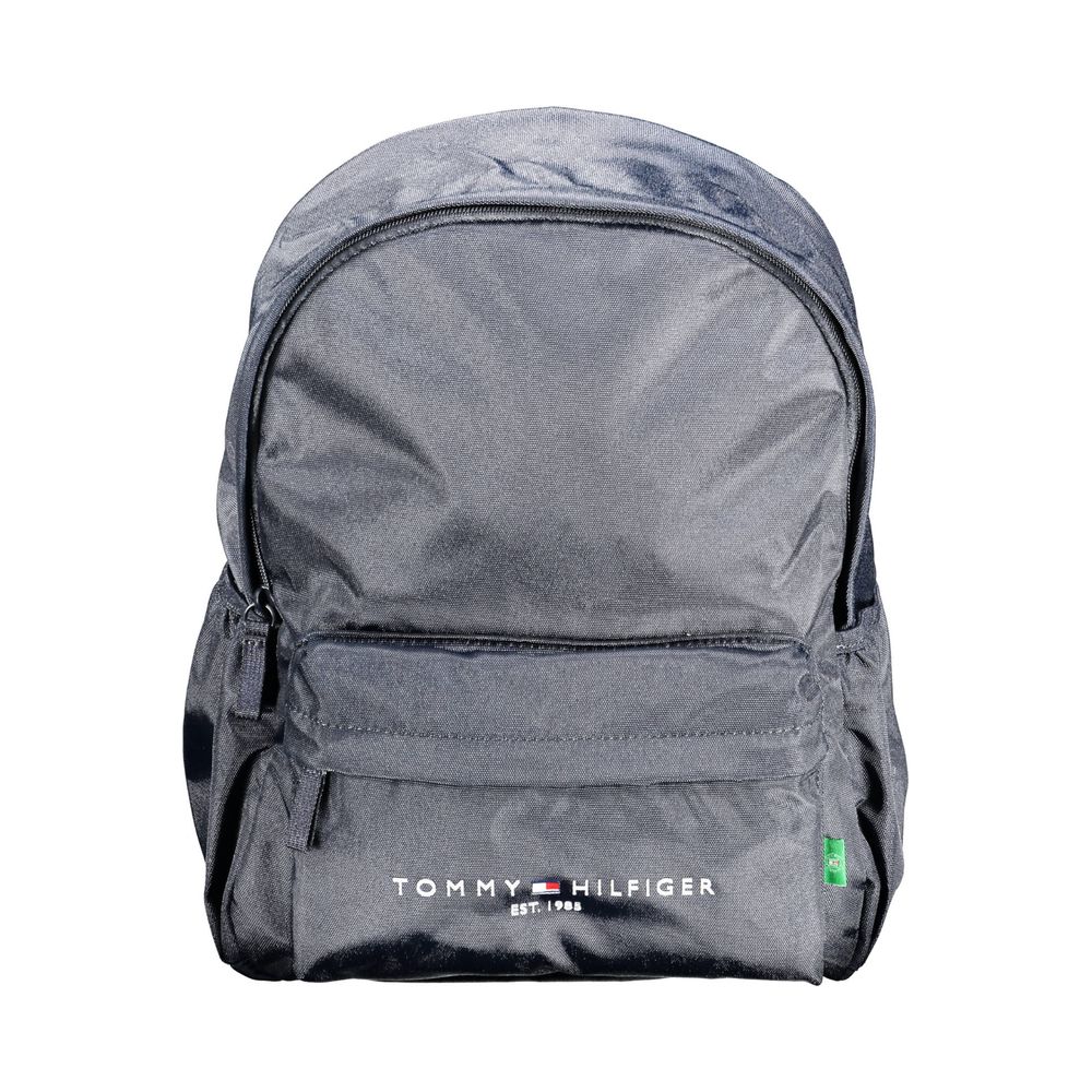 Tommy Hilfiger Blue Recycled Polyester Men's Backpack - YSONA