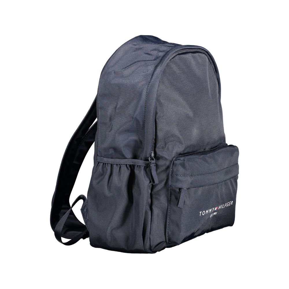 Tommy Hilfiger Blue Recycled Polyester Men's Backpack - view 2
