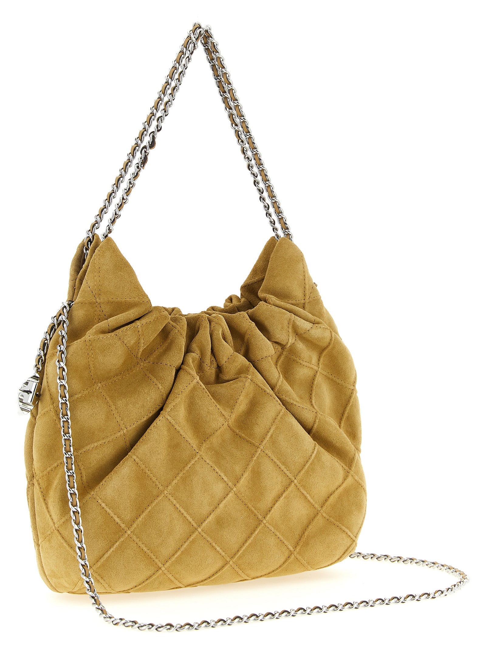 Tory Burch Beige Calfskin Shoulder Bag - view 2