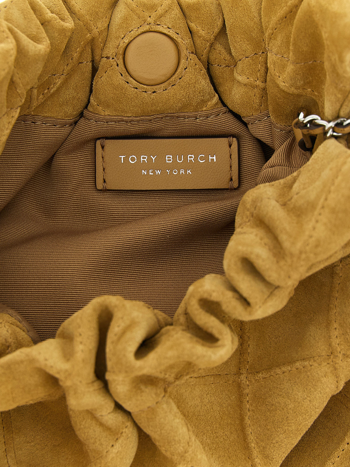 Tory Burch Beige Calfskin Shoulder Bag - view 4