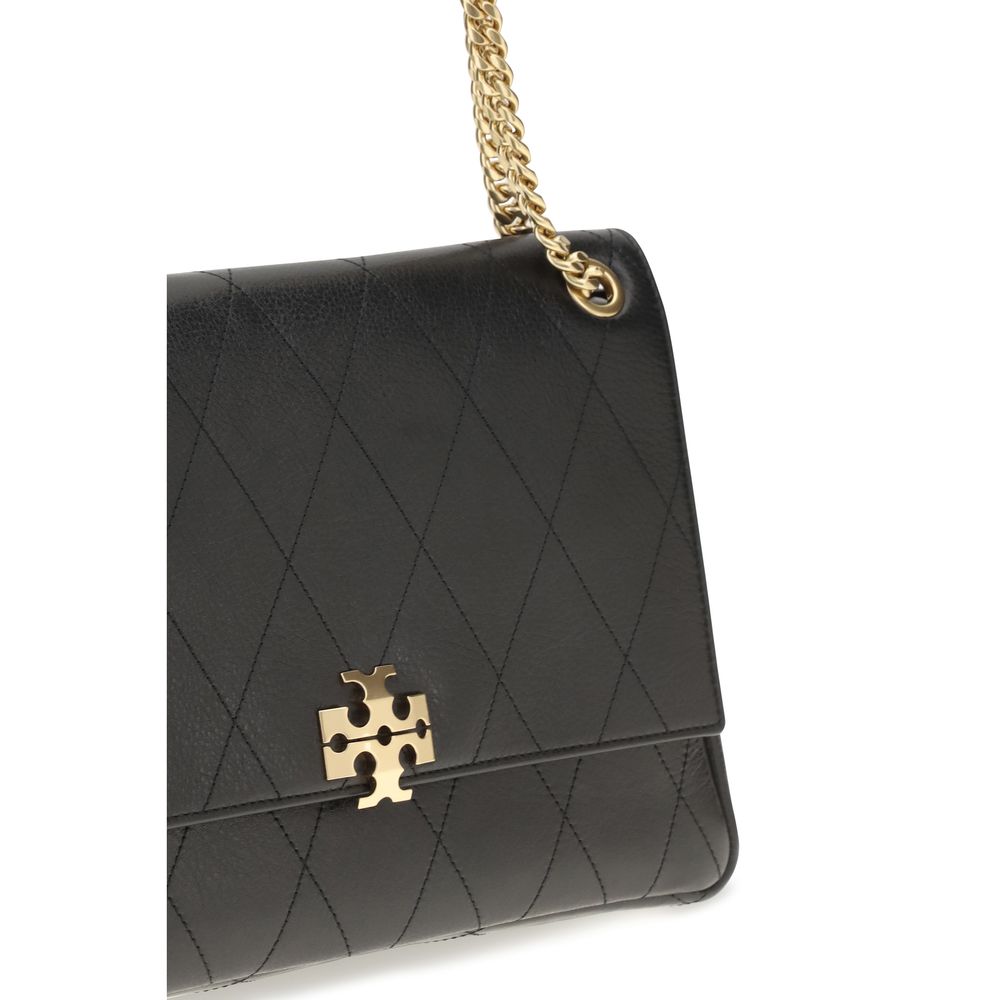 Tory Burch Black Calf Leather Bos Taurus Shoulder Bag - view 4