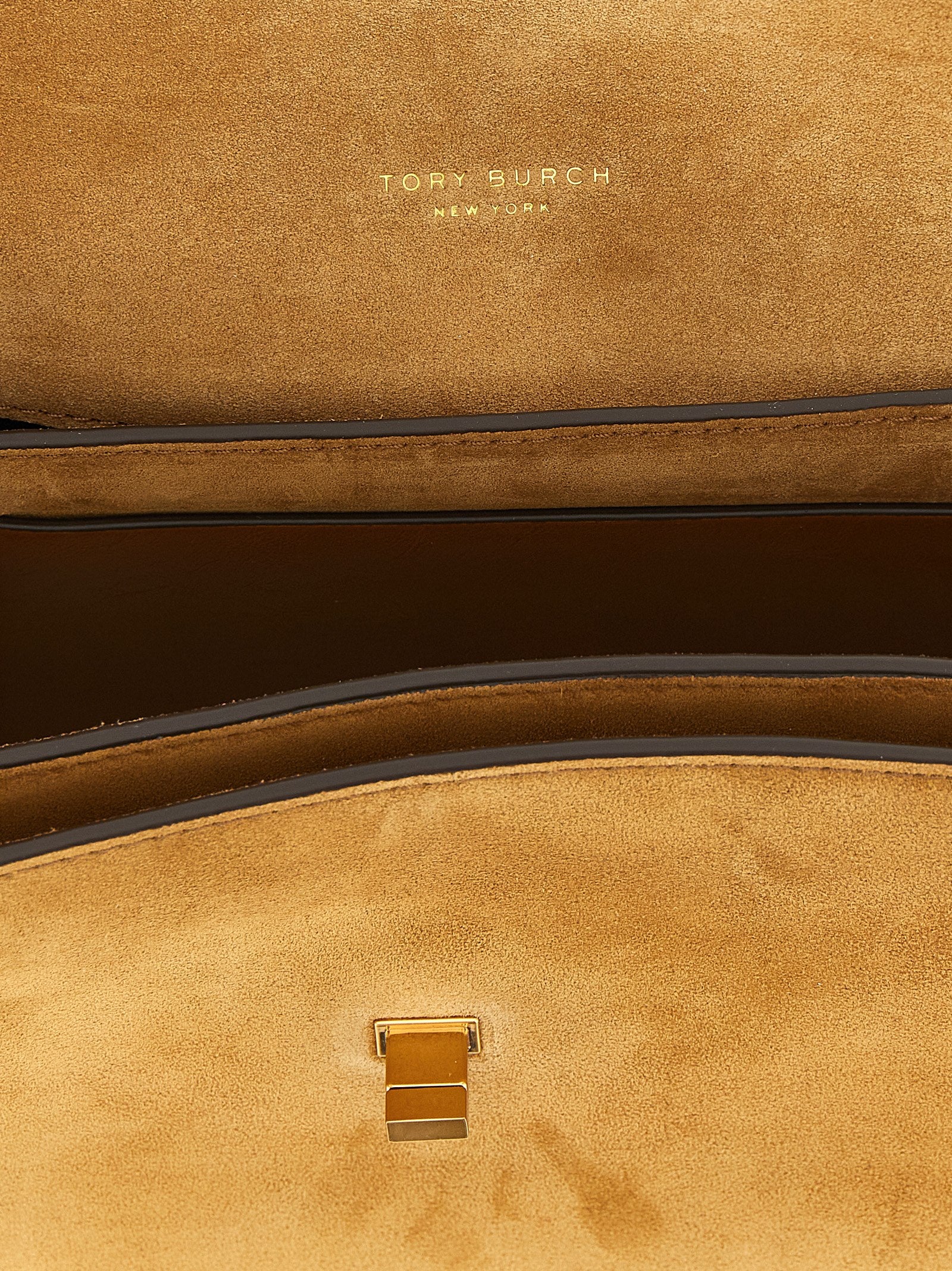 Tory Burch Brown Calfskin Shoulder Bag - view 4
