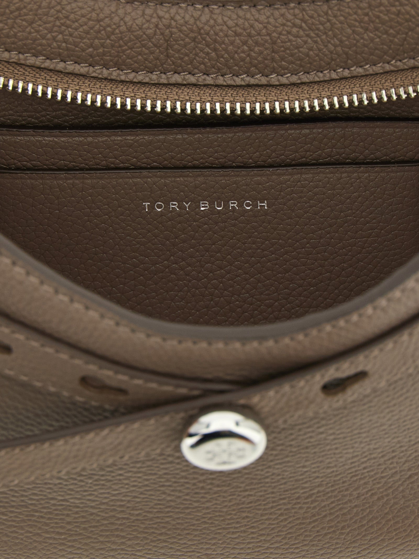 Tory Burch Brown Cowhide Shoulder Bag - view 4