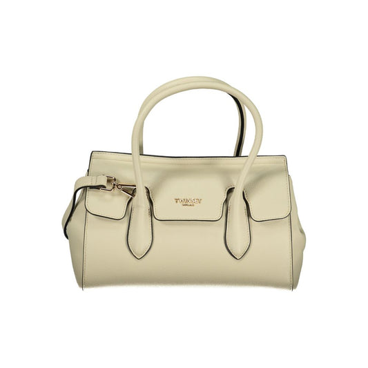 Twinset Beige Polyurethane Women Tote - YSONA