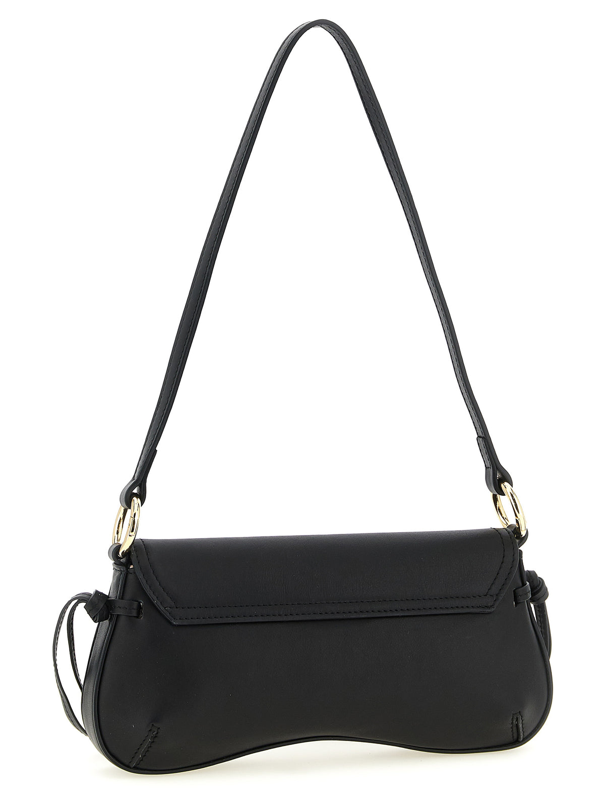 Twinset Black Leather Shoulder Bag - view 2