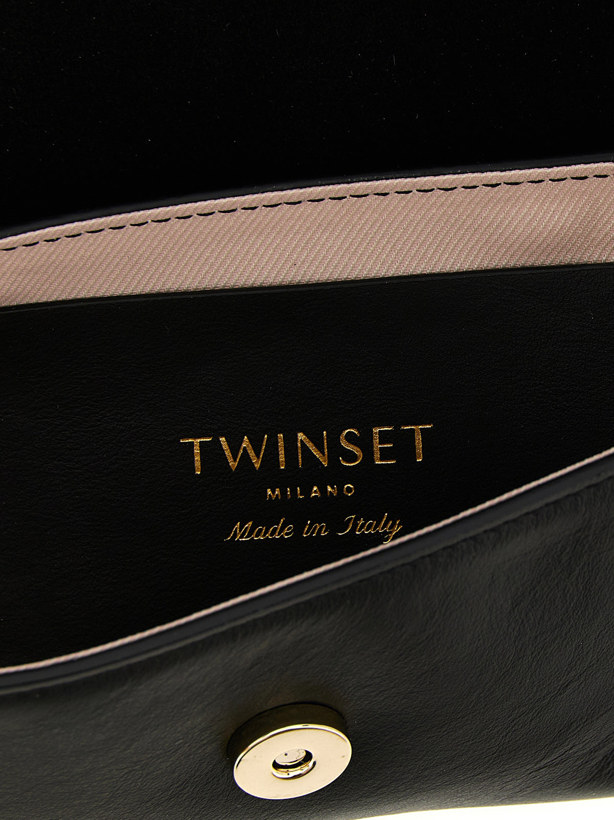Twinset Black Leather Shoulder Bag - view 4