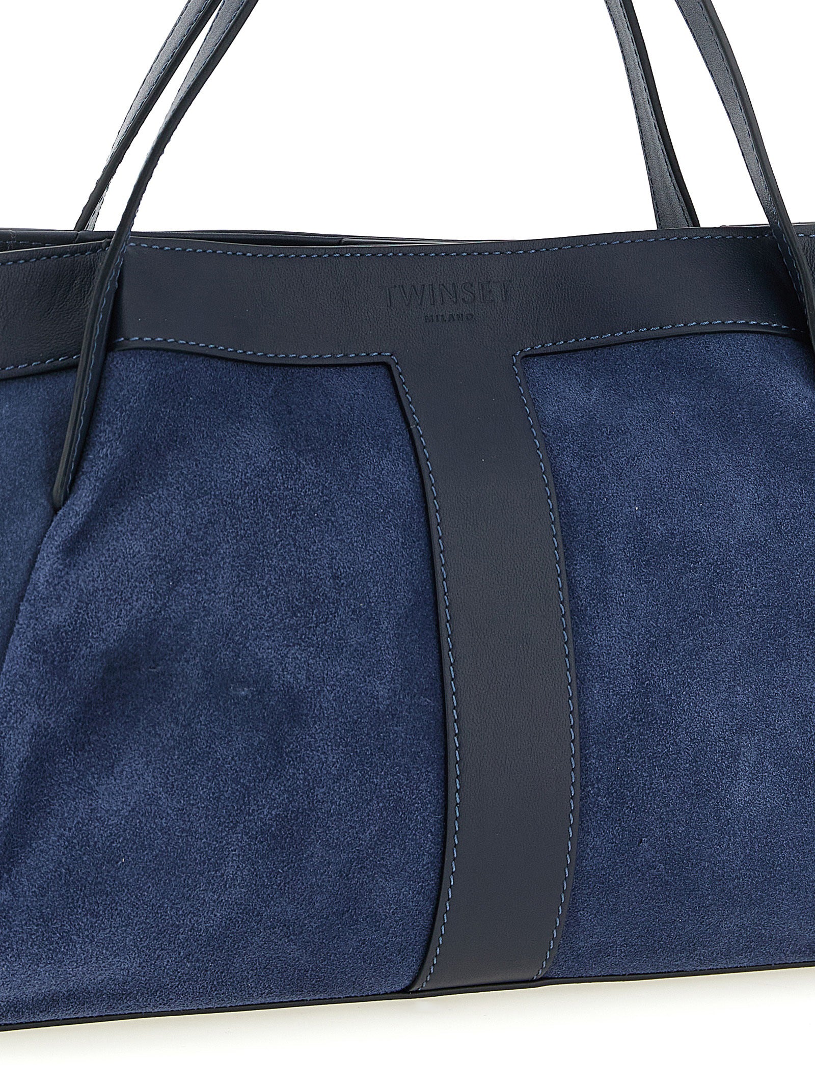 Twinset Blue Polyethylene Shoulder Bag - view 3