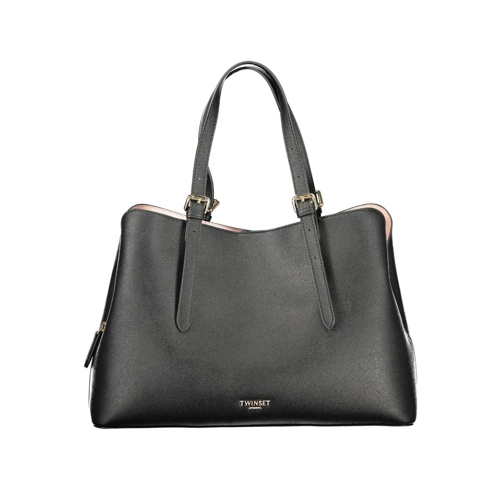 Twinset Nero Polyurethane Women Tote - YSONA
