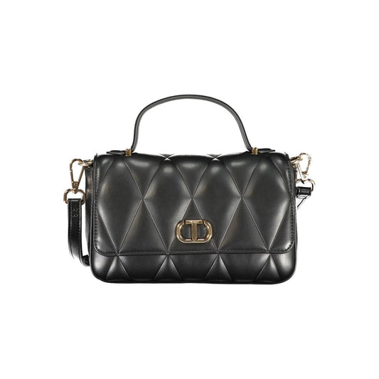 Twinset Nero Polyurethane Women's Shoulder Bag - YSONA