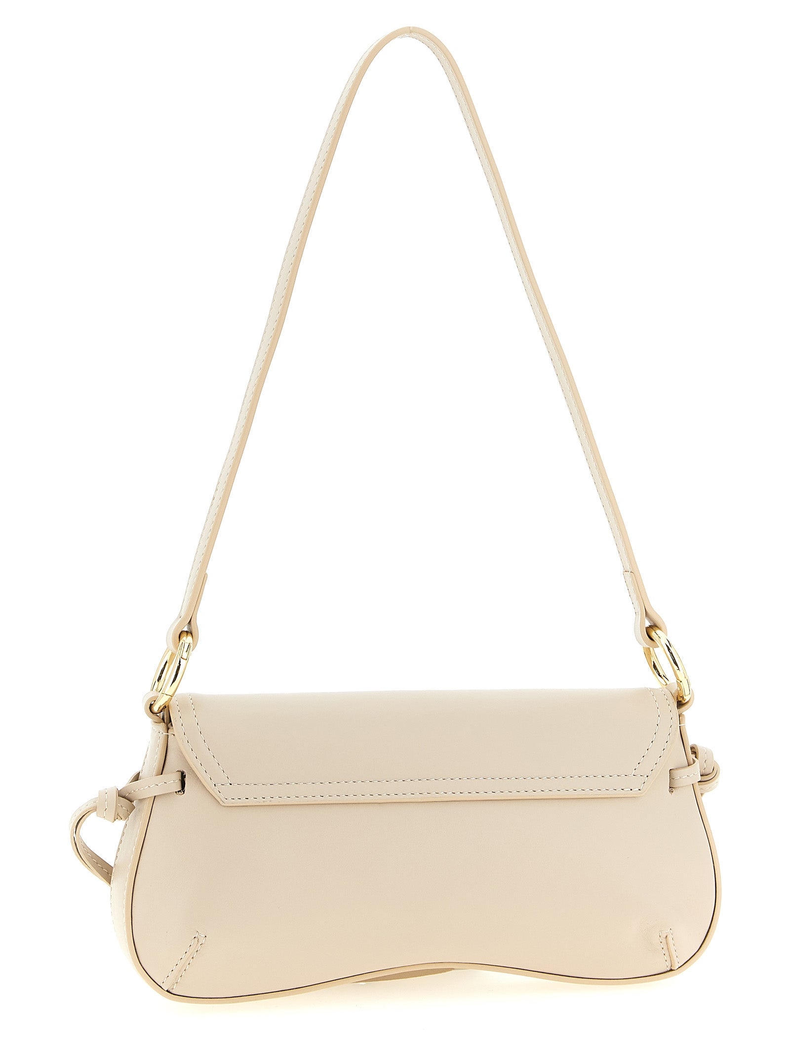 Twinset White Leather Shoulder Bag - view 2