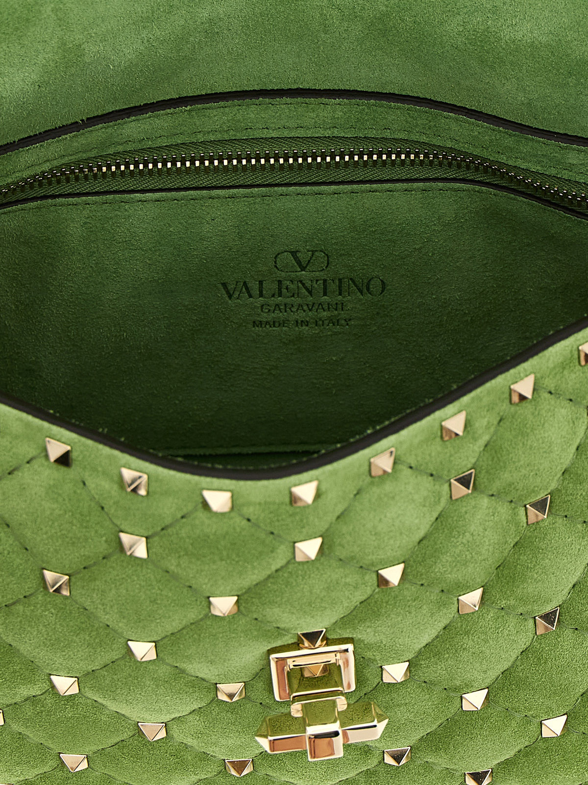 Valentino Garavani Bicolor Calfskin Shoulder Bag - view 4