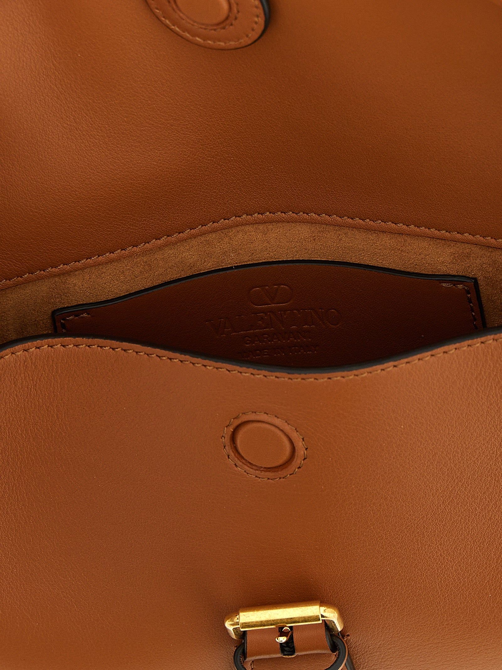 Valentino Garavani Brown Calfskin Shoulder Bag - view 4