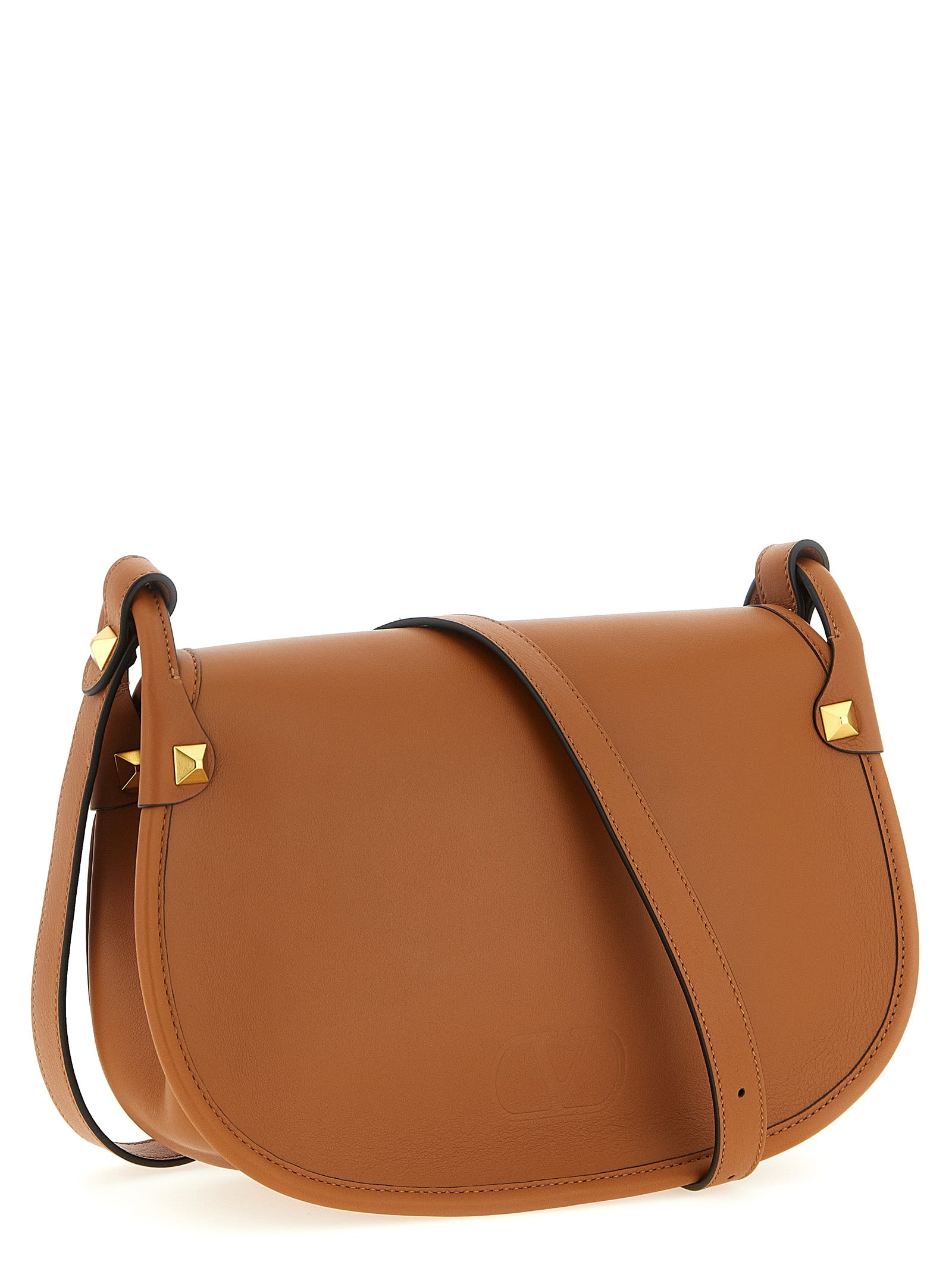 Valentino Garavani Brown Calfskin Shoulder Bag - view 2