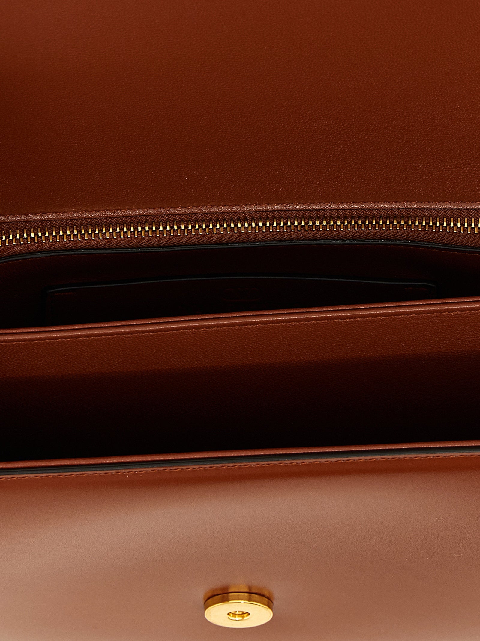 Valentino Garavani Brown Calfskin Shoulder Bag - view 4