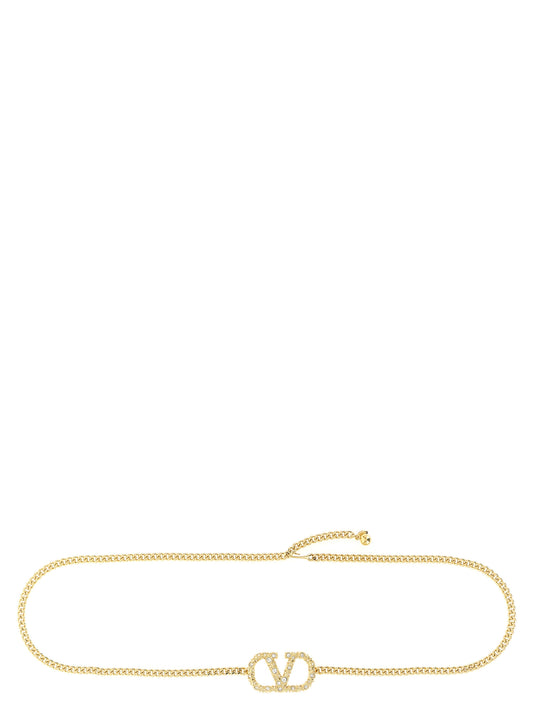 Valentino Garavani Gold Brass Belt - YSONA