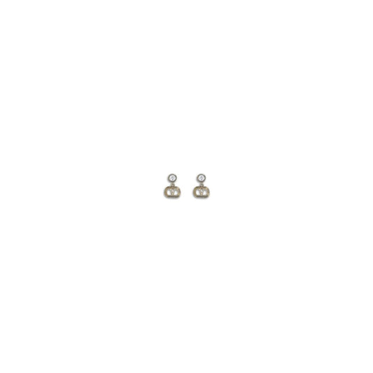 Valentino Garavani Gold Metal Earrings - YSONA