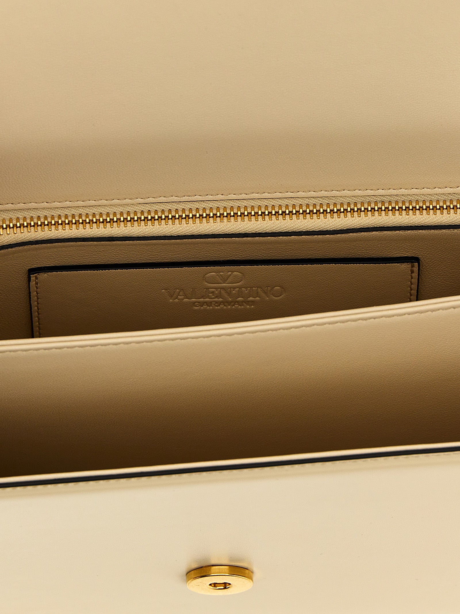 Valentino Garavani White Calfskin Shoulder Bag - view 4