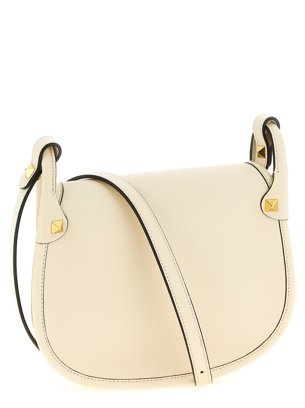 Valentino Garavani White Calfskin Shoulder Bag - view 2