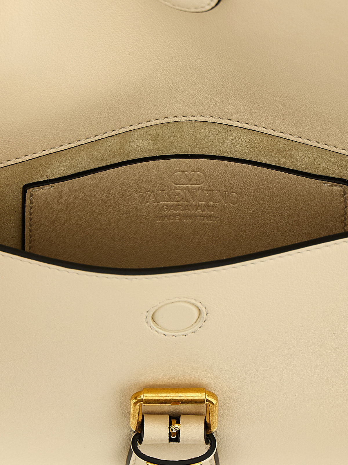 Valentino Garavani White Calfskin Shoulder Bag - view 4