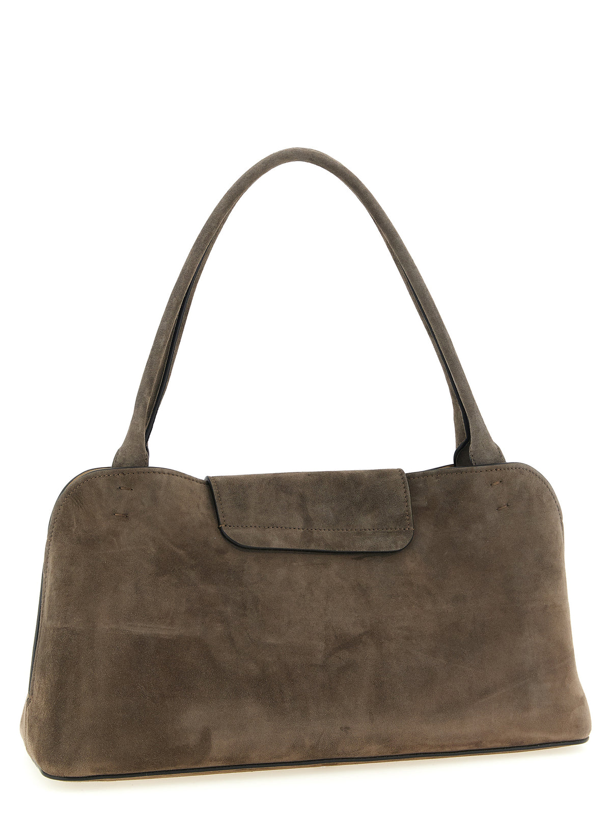 Versace Brown Calfskin Shoulder Bag - view 2