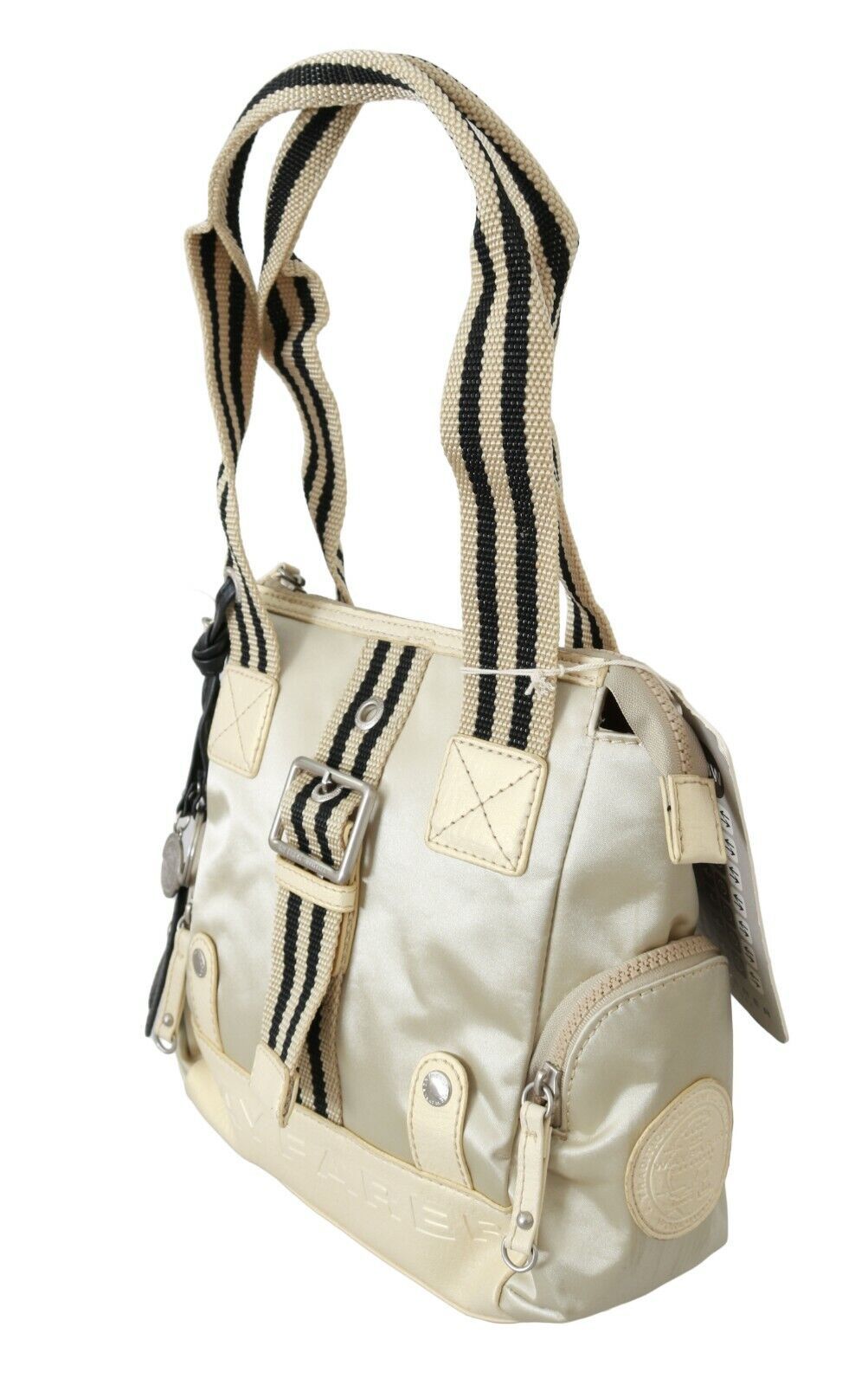 WAYFARER Beige Handbag Shoulder Tote Fabric Purse - view 2