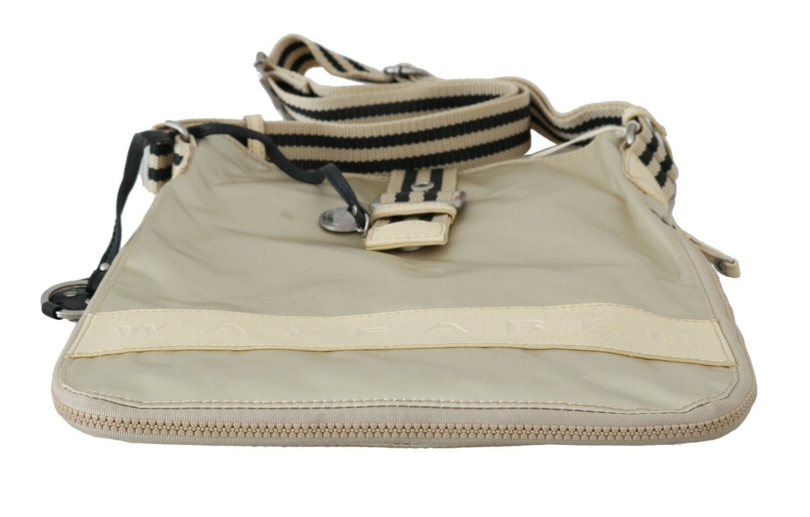 WAYFARER Beige Handbag Shoulder Tote Fabric Purse - view 4