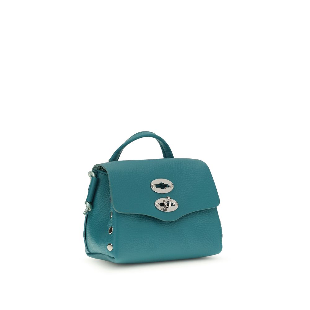 Zanellato Bicolor Calf Leather Bos Taurus Shoulder Bag - view 2